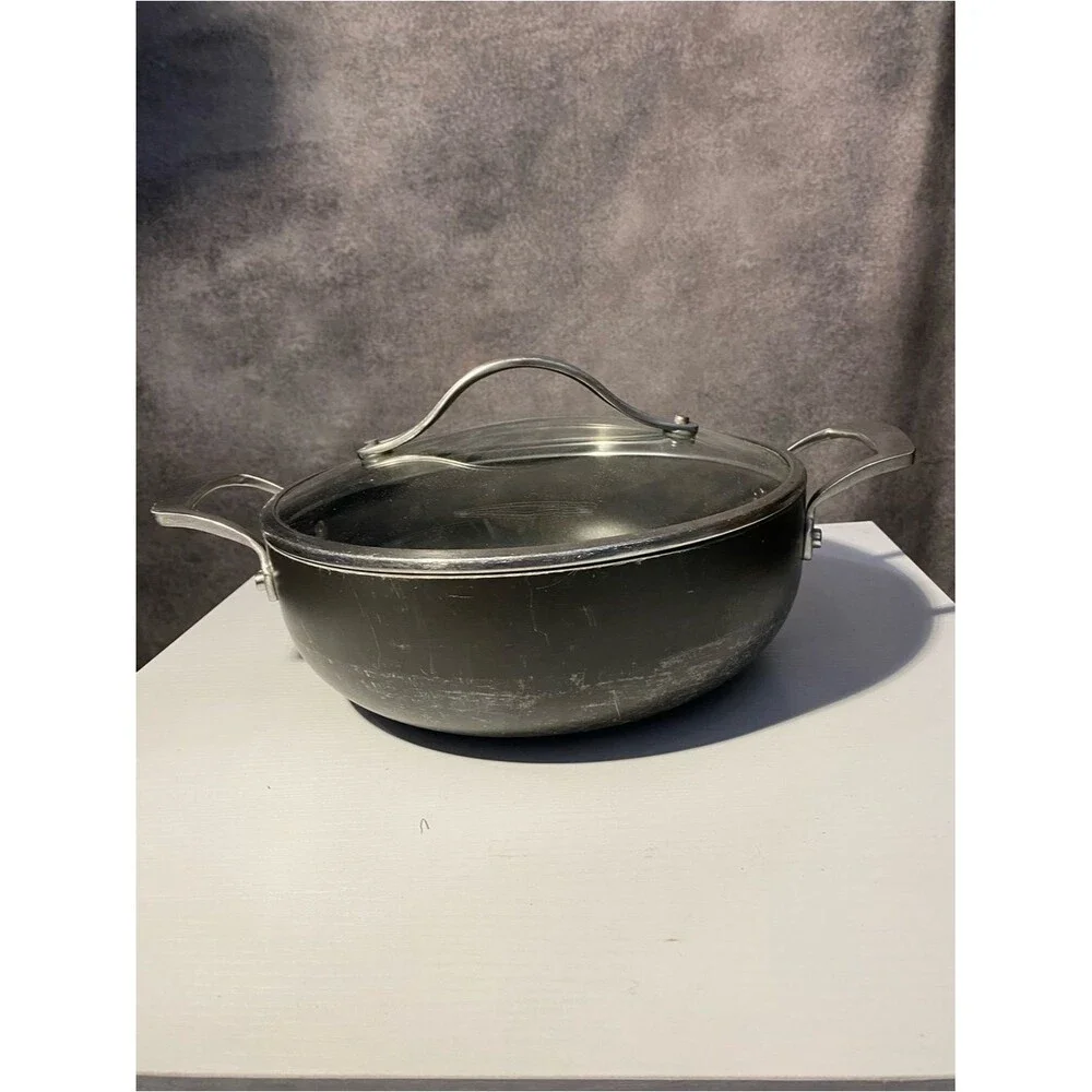 Kirkland Signature Hard Anodized 4.4 Qt Deep Saute Pan Lid